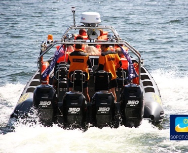 Water Taxi przy sopockim Molo - rezerwacje pod nr telefonu: 519 066 033